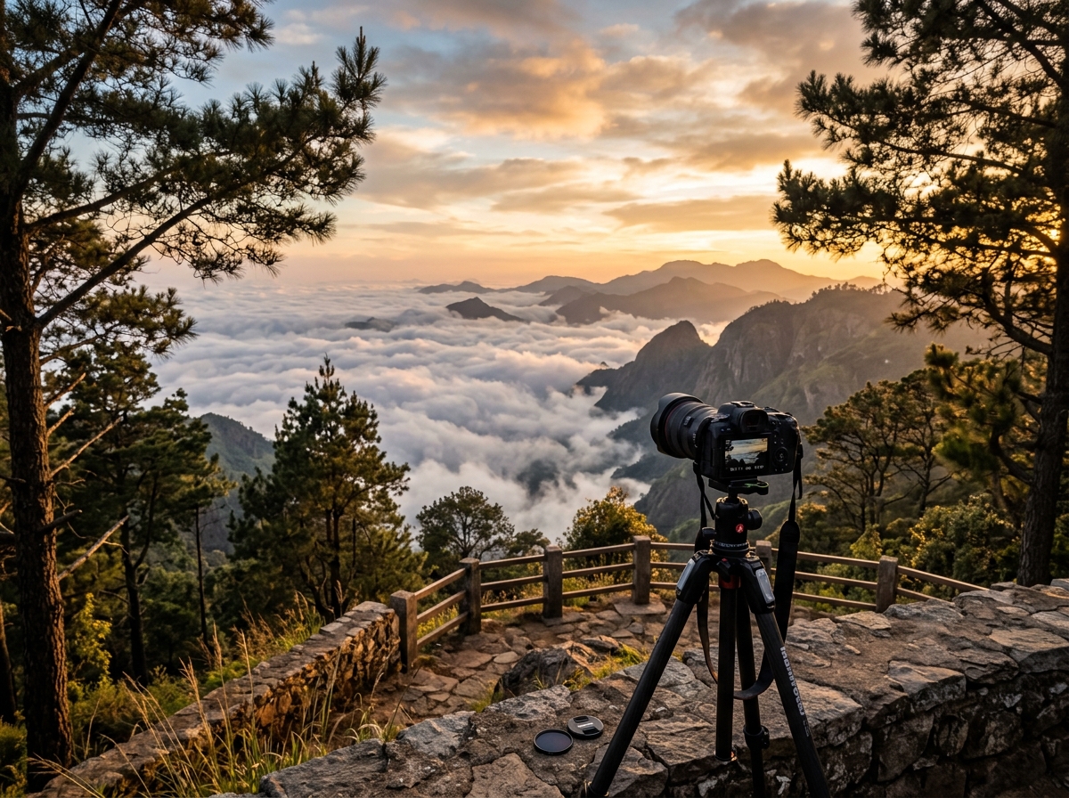 Mountain valley photography
